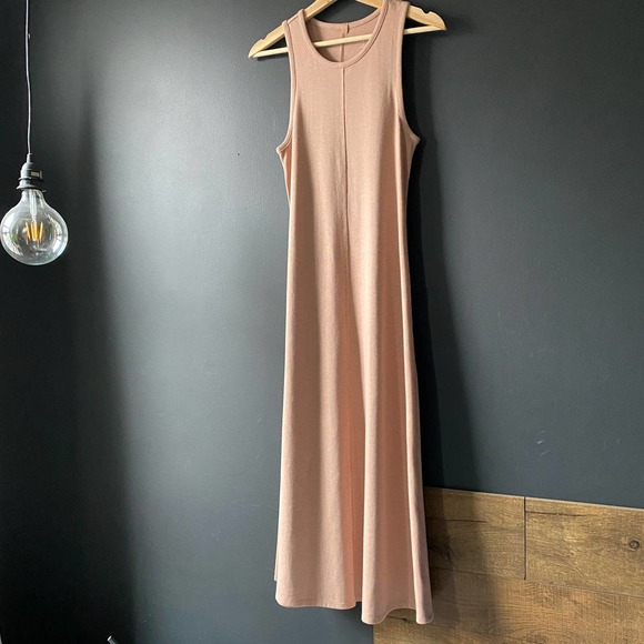 LUNYA Restore Fitted Dress otium tan heather - Picture 5 of 15